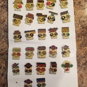 Superbowl Pins